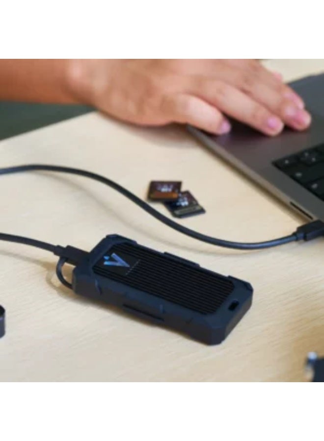 Exascend 4TB Gecko Portable SSD 20Gbps IP67 USB 3.2 Gen 2x2 - Image 4