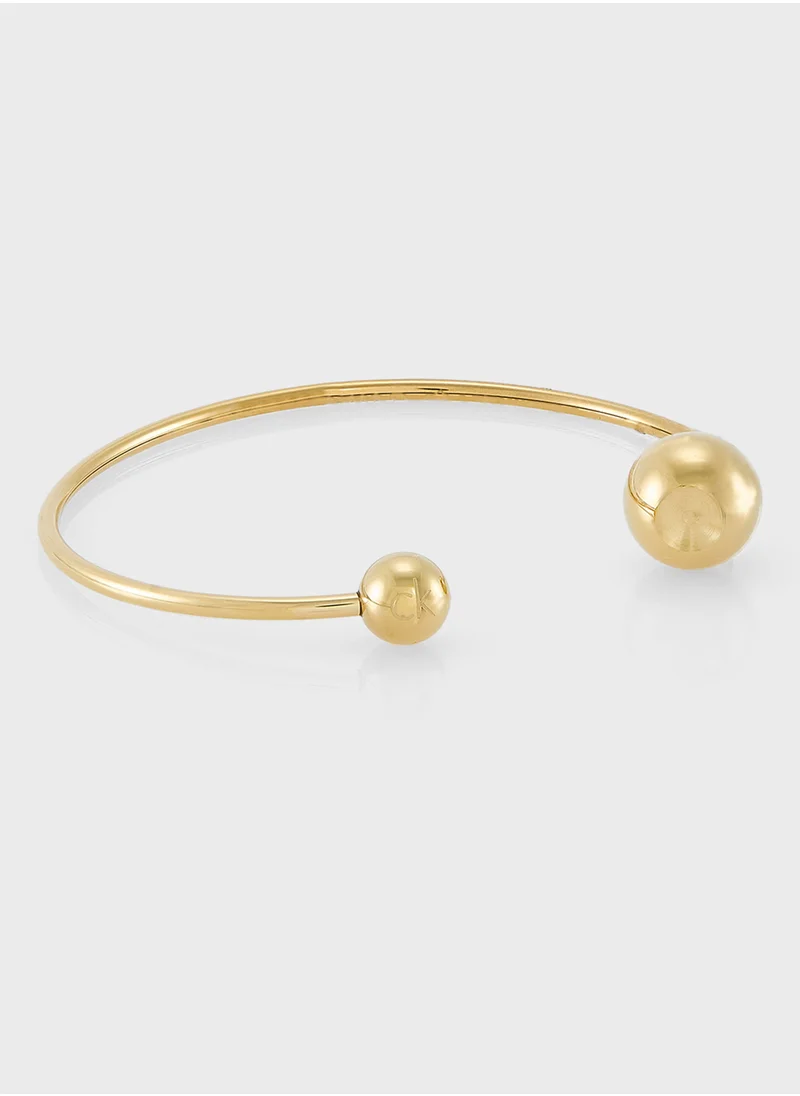 CALVIN KLEIN Sculptural Bubbles Bangle