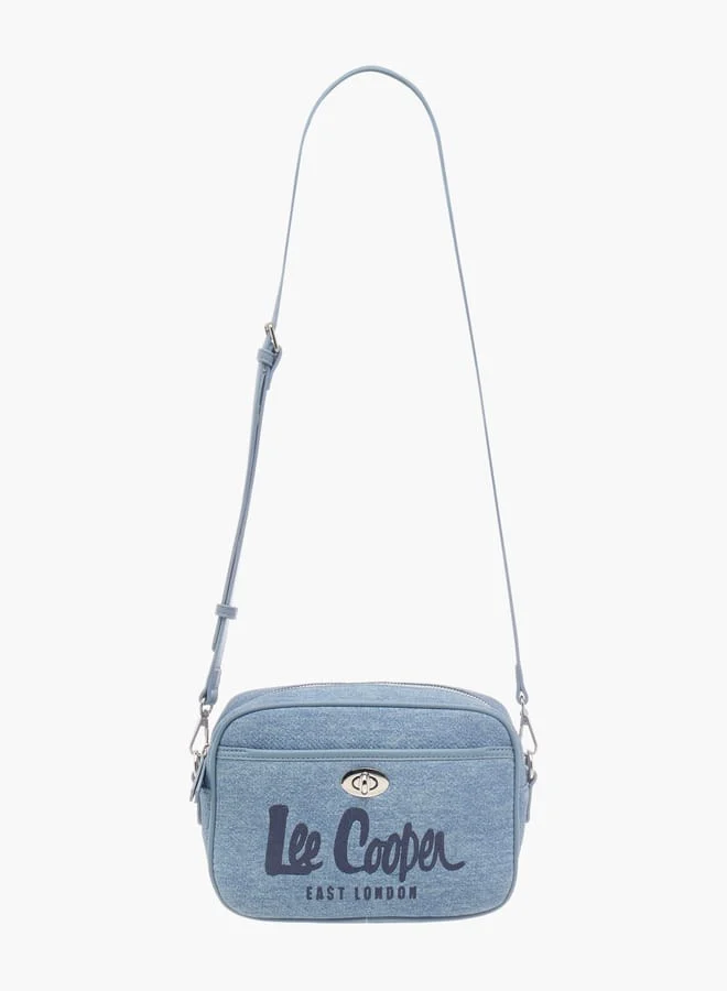 لي كوبر Women Solid Crossbody Bag with Detachable Strap and Zip Closure