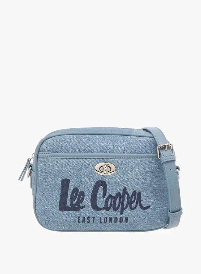 لي كوبر Women Solid Crossbody Bag with Detachable Strap and Zip Closure