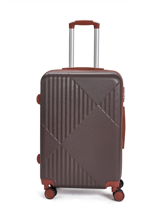 LIMRA Travel bags consisting of 2 luggage bags with a solid and strong design, size 24"16" inches brown