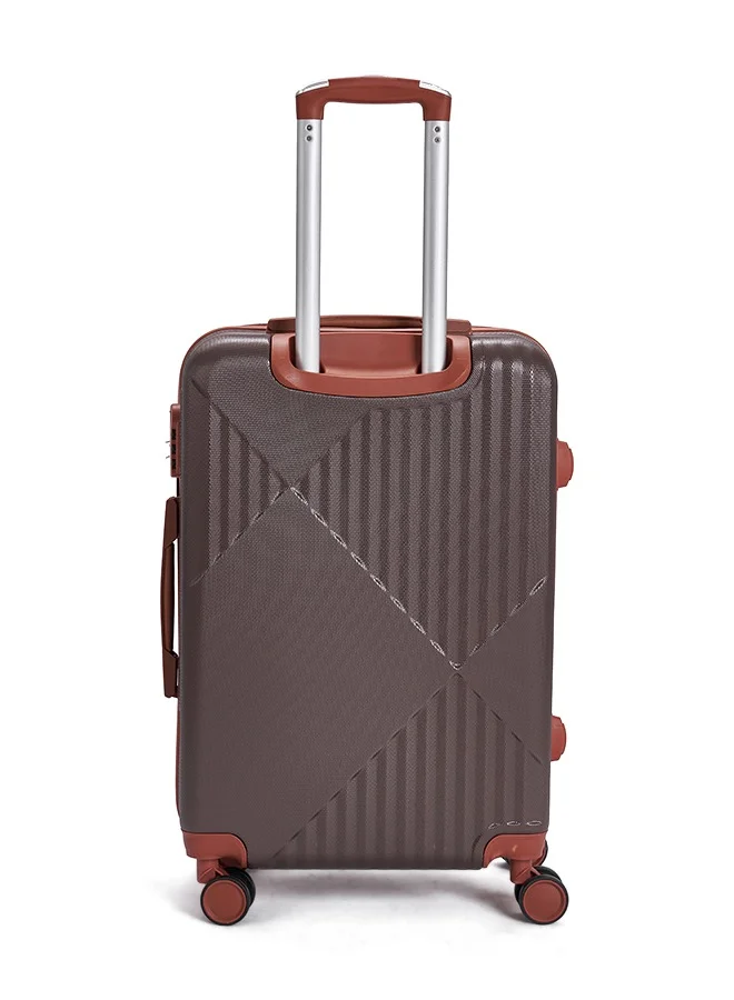 LIMRA Travel bags consisting of 2 luggage bags with a solid and strong design, size 24"16" inches brown
