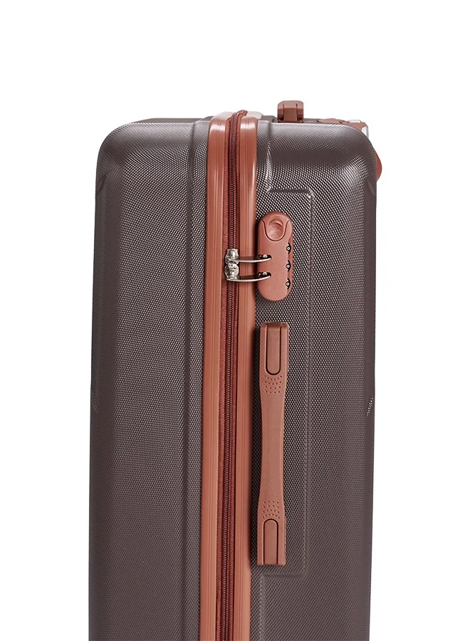 LIMRA Travel bags consisting of 2 luggage bags with a solid and strong design, size 24"16" inches brown