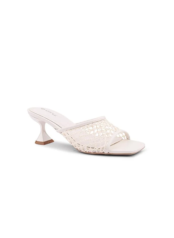 كابلي Cuple Woven Strap Heeled Sandals