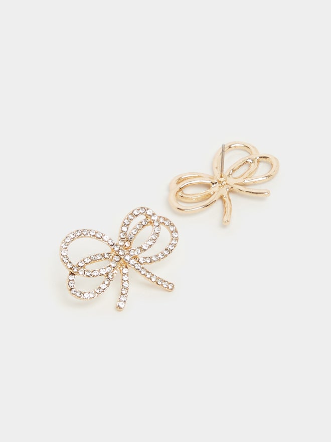 Styli Styli Embellished Ribbon Earrings  - Image 3