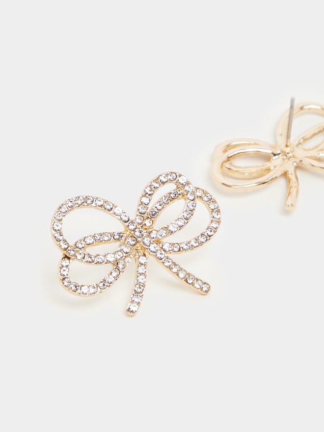 Styli Styli Embellished Ribbon Earrings  - Image 4