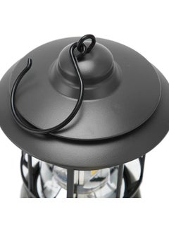 TrekEaze TrekEaze Camping Lantern Rechargeable Portable Battery Operated Retro Camping Lamp Waterproof Hanging Lamp for Outdoor Hiking Garden Camping and Emergency Black  - Image 4