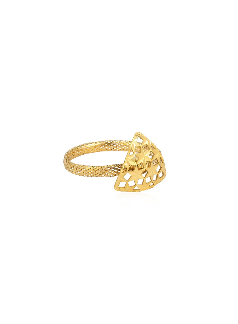 BAFLEH JEWELLERY Bold & Beautiful: Statement 18K Gold Rings That Steal the Spotlight - Image 1