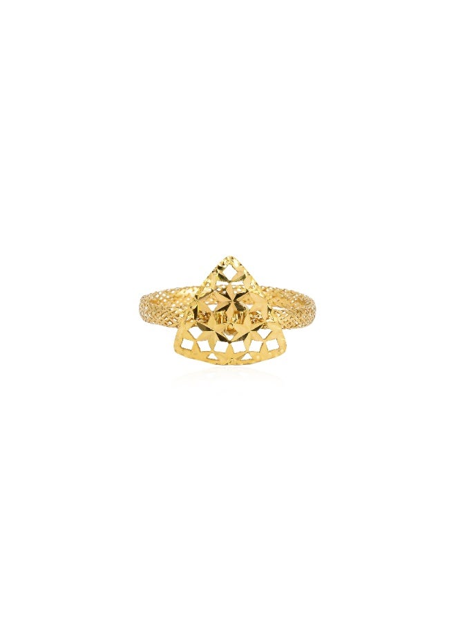 BAFLEH JEWELLERY Bold & Beautiful: Statement 18K Gold Rings That Steal the Spotlight - Image 2