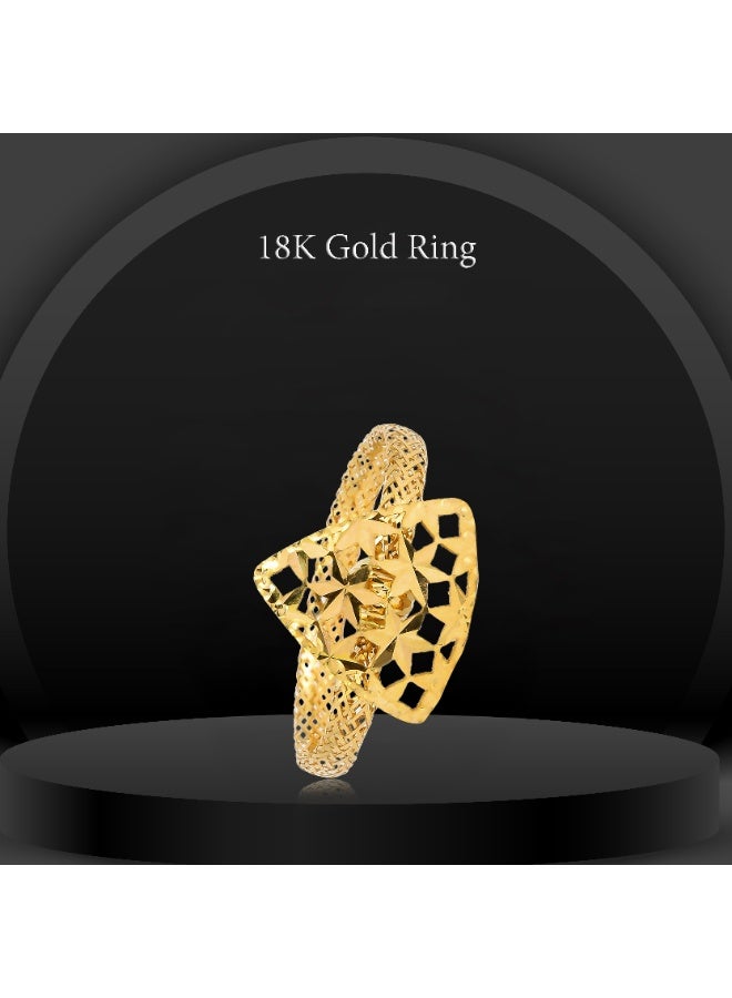 BAFLEH JEWELLERY Bold & Beautiful: Statement 18K Gold Rings That Steal the Spotlight - Image 3
