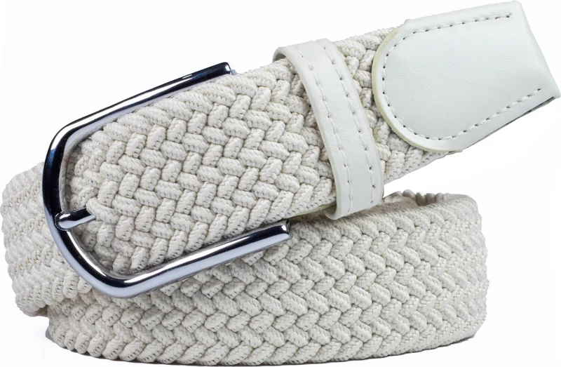 Deribond Men's Belt with Braided Elastic Feature