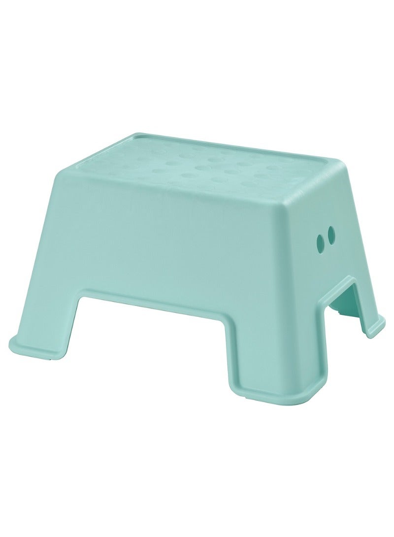 Baitique Step Stool, Light Turquoise - Image 1