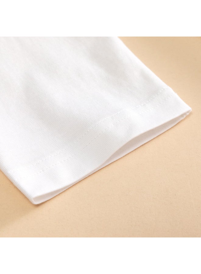 Jeanswest 2025 Spring Women'S Top Sweet Style Fashion Youthful Outfit Round Neck Pure Cotton Long Sleeve T-Shirt - Image 5