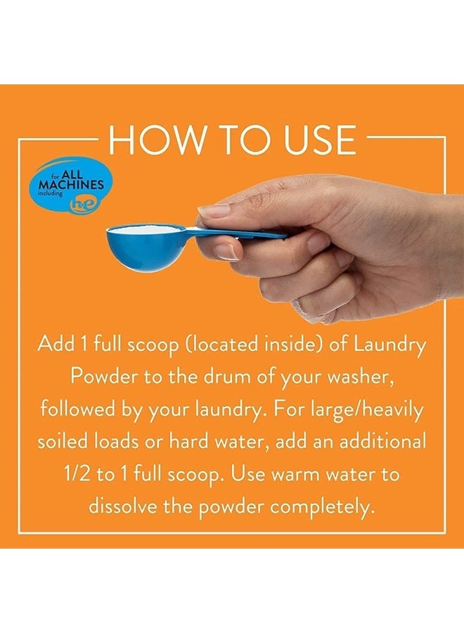 MOLLY'S SUDS Original Laundry Detergent Powder | Natural Laundry Detergent Powder for Sensitive Skin | Earth-Derived Ingredients, Stain Fighting | 240 Loads (Citrus Grove)  - Image 5
