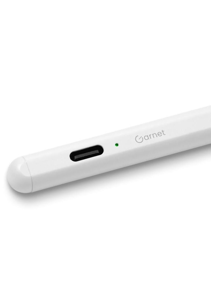 GARNET GARNET - Pen for iPad devices, an unlimited drawing and writing experience, the perfect accessory and smoothness in every touch - White  - Image 3