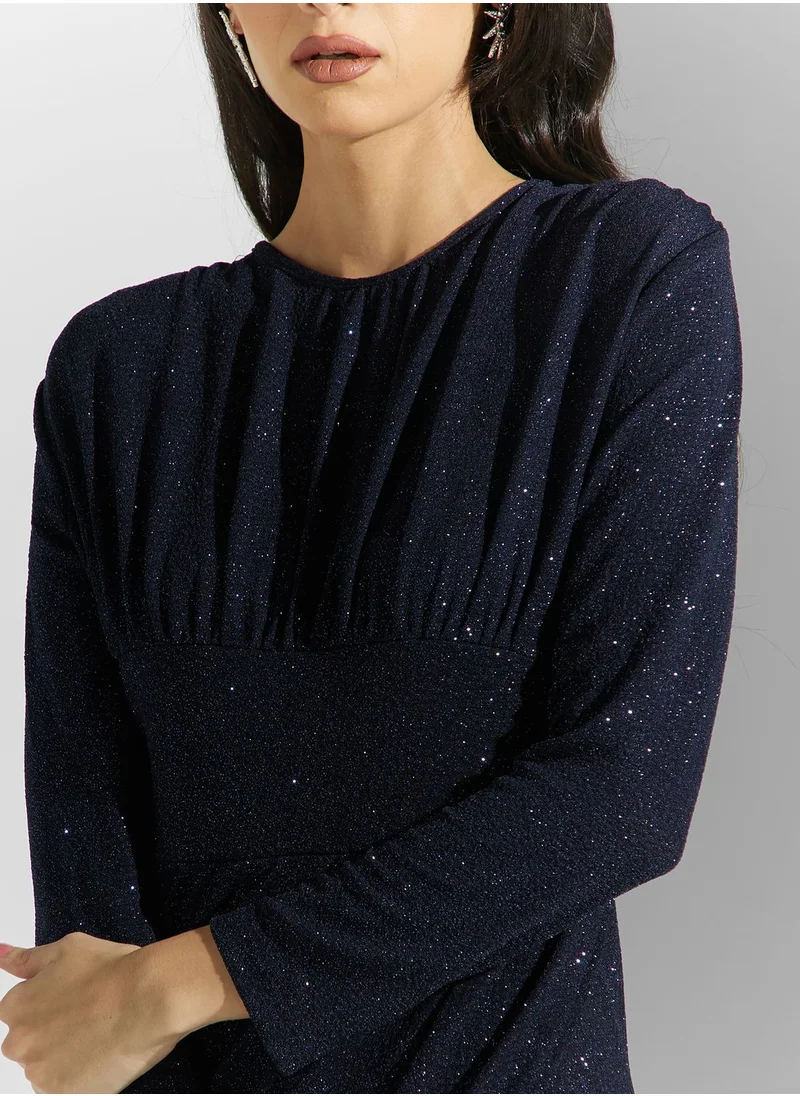 Ella Limited Edition Ruched Shimmer Dress