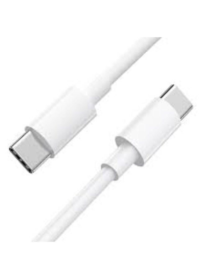 سيندم كابل شحن سريع مضفر من SENDEM Type-C إلى Type-C بقوة 66 واط - شاحن متين وعالي السرعة للهواتف الذكية والأجهزة اللوحية وأجهزة الكمبيوتر المحمولة - Image 4