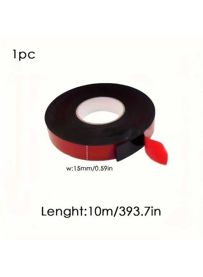 15mm Double Sided Tape Heavy Duty Waterproof Strong Adhesive for Home DIY Office - Image 1