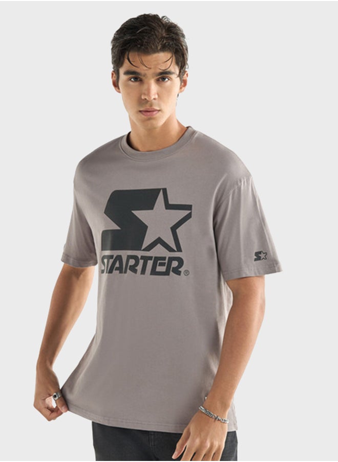FAV Print Crew Neck T-Shirt  - Image 1
