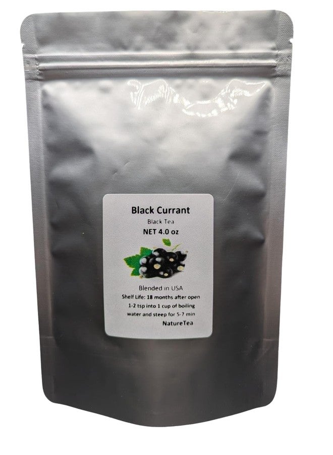 Nature Tea Black Currant Black Tea - Loose Black Tea Blend from 100% Nature (8 oz) - Image 2