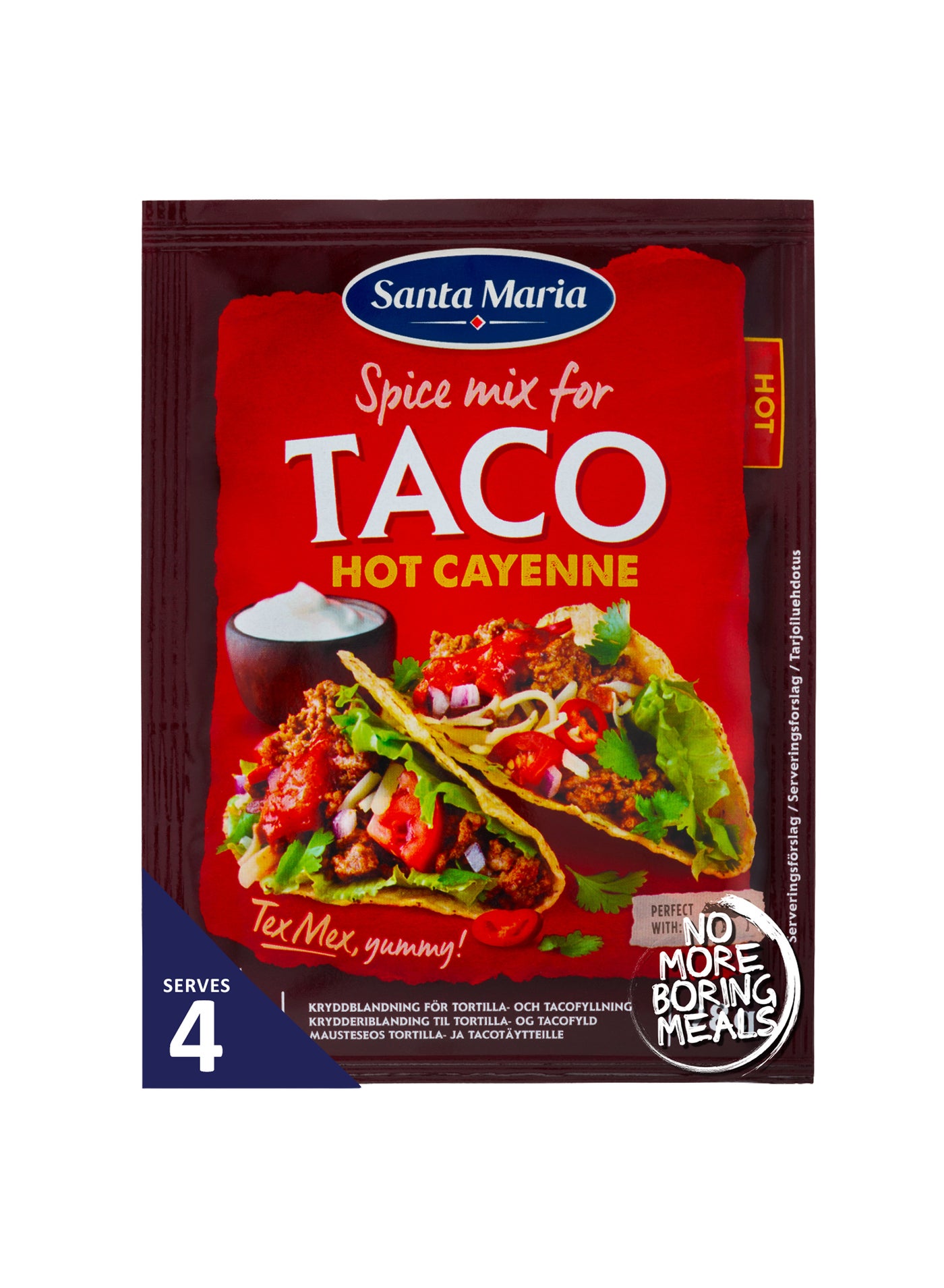 Santa Maria Taco Spice Mix Cayenne Red