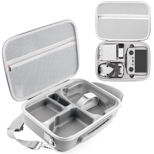 ZEITEL® Carrying Case for DJI Mini 4 Pro,Mini 4 Pro RC 2 Case Storage for DJI Accessories with Shoulder Strap Portable Travel and RC 2 Controller Only - Image 1