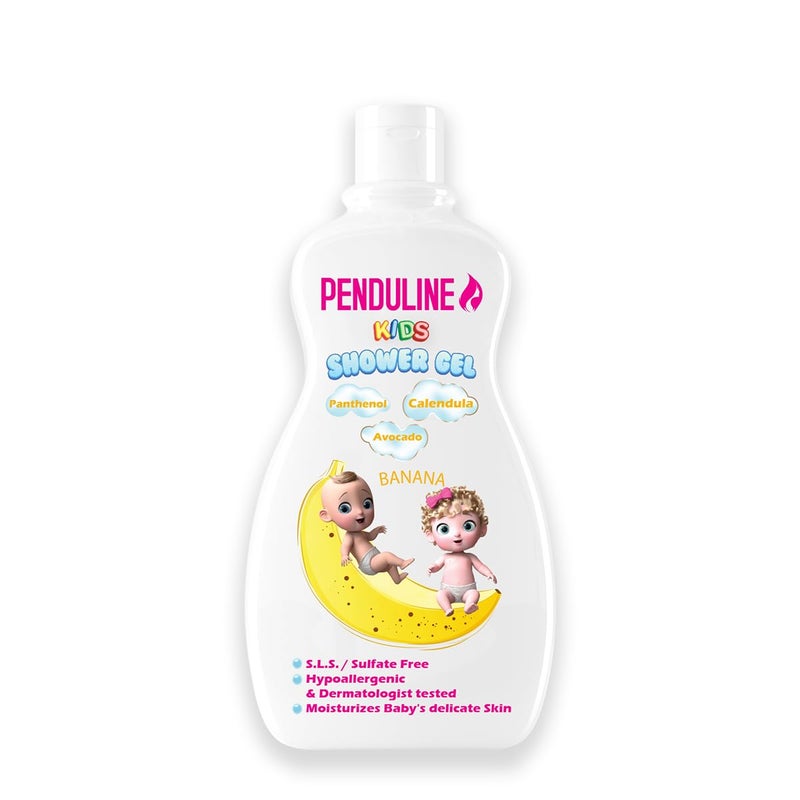 Penduline Kids Shower Gel Banana | 300 Ml | Sulfate Paraben Free |Cleansing and moisturizing