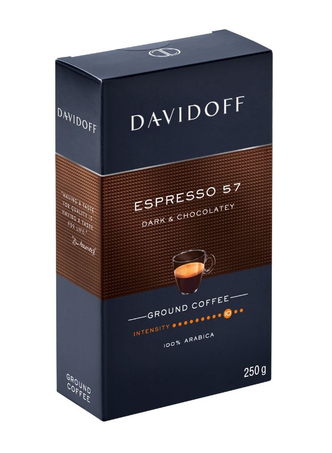 Davidoff Espresso 57 Ground Coffee 250grams - Image 3