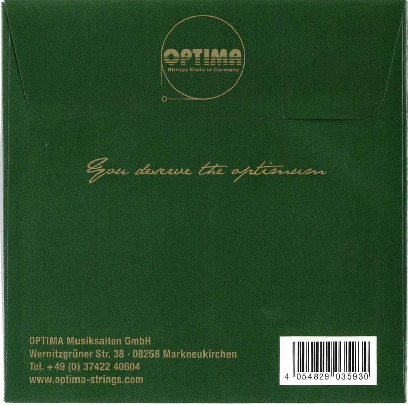 OPTIMA Gold Bro Cut Violin Strings 4/4 E 0.27 mm Loop Premium 24K Gold Plated - Image 3