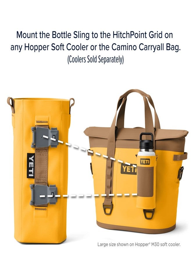 YETI Small Bottle Sling for Rambler 18 oz. Bottle, Alpine Yellow - Image 4