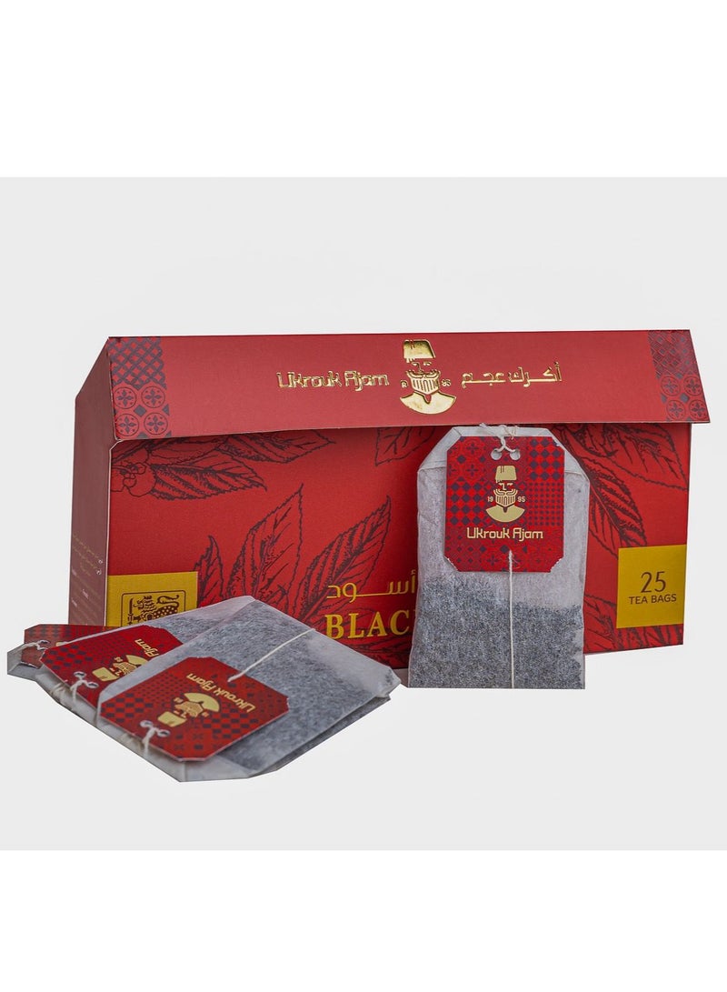 Ukrouk Ajam Ukrouk Ajam Pure Ceylon Black Tea(25 tea bags)  - Image 5