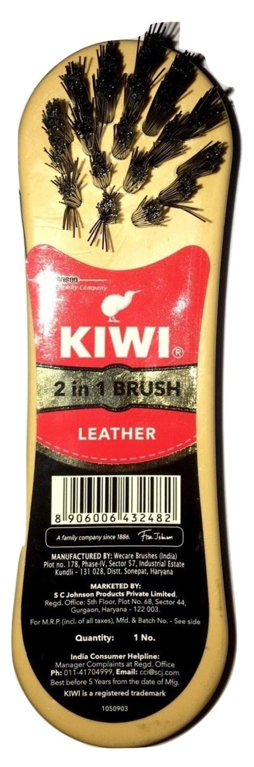 Kiwi by Be The Bestest Kiwi Leather Shine Brush 2 in 1 
