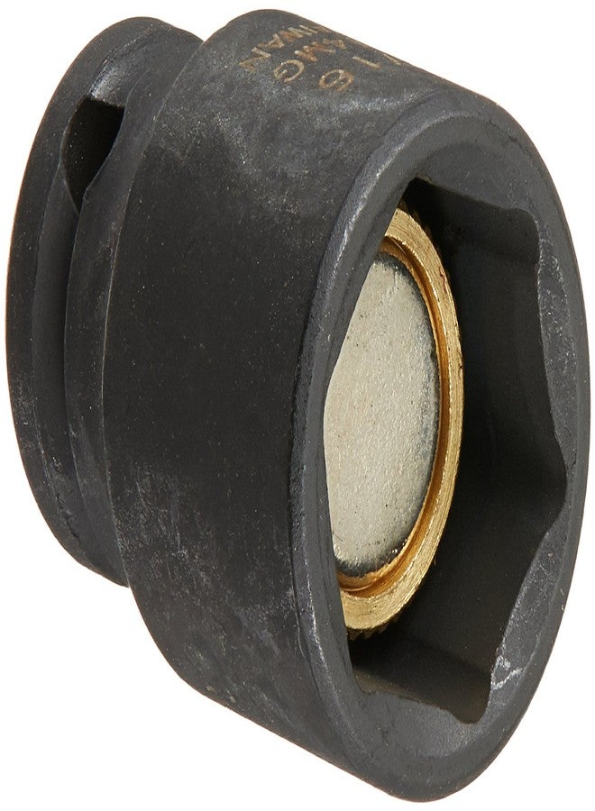 Sunex Tools Sunex 814mg 1/4-Inch Drive 7/16-Inch Magnetic Impact Socket - Image 1