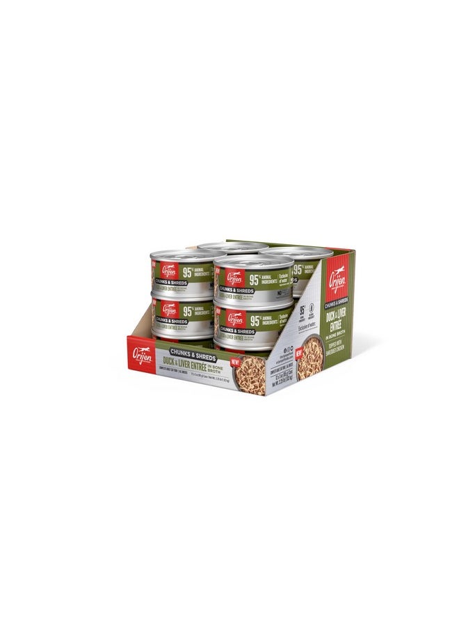 Orijen - Chunks & Shreds Duck & Liver Entrée, 3Oz - Image 1
