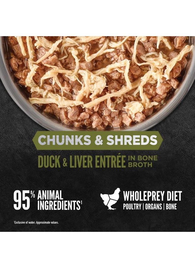 Orijen - Chunks & Shreds Duck & Liver Entrée, 3Oz - Image 1