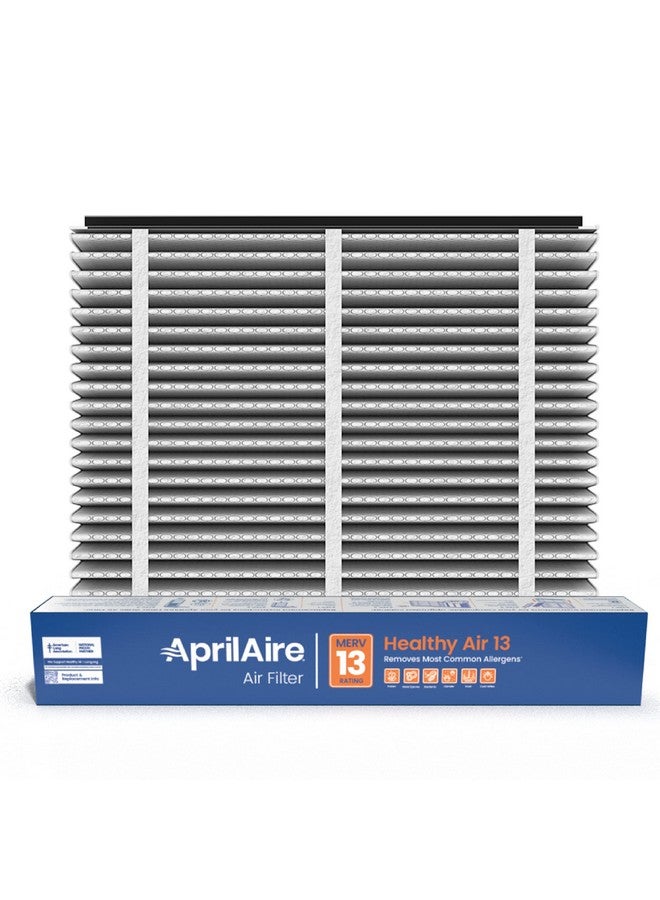 Aprilaire AprilAire 813 Replacement Filter for AprilAire Whole House Air Purifier 2025FG - MERV 13, Healthy Home Allergy, 20x25x4 Air Filter (Pack of 1)  - Image 1