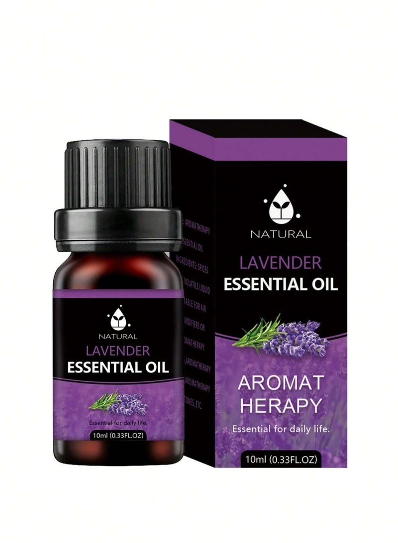 Essential Oil With Lavender Scent 10ml -  Refreshing Aromatherapy Oil for Relaxation And Air Diffusers