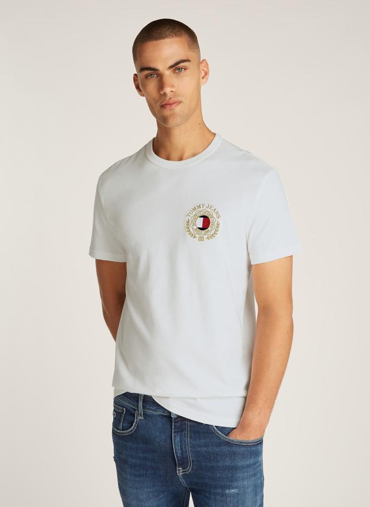 TOMMY JEANS Logo Crew Neck T-Shirt  - Image 1