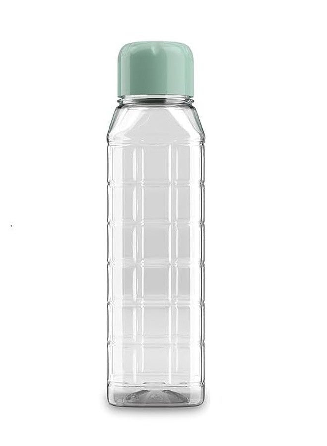 SBA PRIME SBA BPA Free Clear PET Water Bottle with Grip Design Leak Proof Cap Reusable Fridge Bottle for Home Office Gym School Travel (500ML) - Image 1