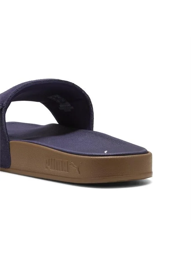 Puma Deep Plum-Warm White-Gum Leadcat 2.0 Palermo Foil Slides Unisex for Men | Best Price UAE