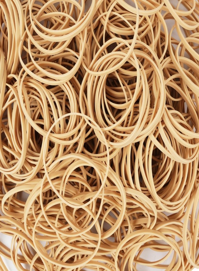 HSNOHSN Rubber Bands Size#32 (3” x 1/8”) Elastics Band 220pcs Beige Rubber Bands for Office Supplies Home School - Image 5