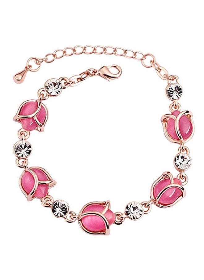 Rose Buds Pink Opal Rose Gold Charm Bracelet  fgs..fg - pzsku/ZBCA3EED388338D821460Z/45/_/1729064118/08edb644-1613-4638-b2fc-2d62be0f1d90