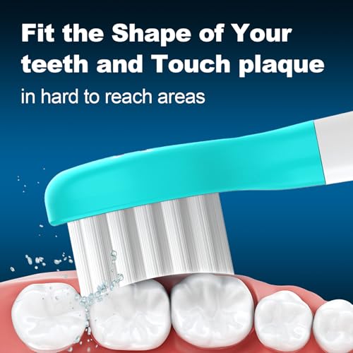 CILGEWH Kids Replacement Toothbrush Heads 10 Pack for Philips Sonicare Electric Toothbrush Soft Brush Head for Child 37 for Boy Girl5pink5blue - Image 5