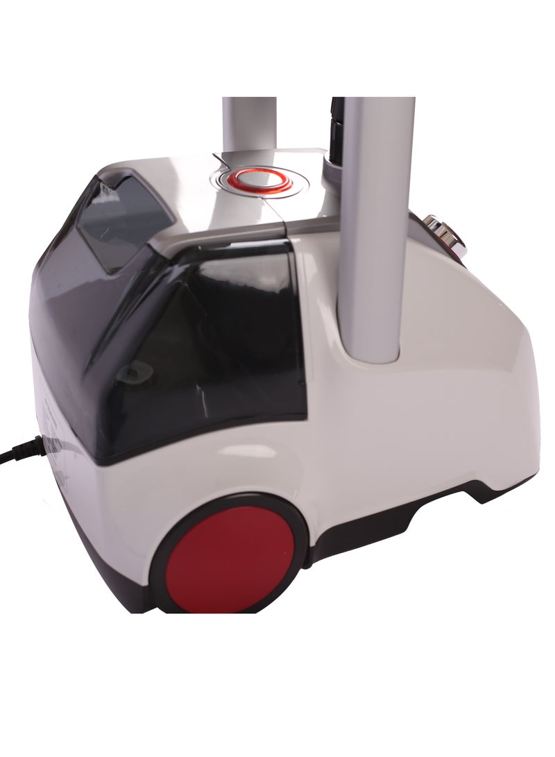 Starway 2.5 Lt Garment Ironing Steamer, 2000 W, Adjustable Stand , Suit Hanger, Silver - Image 2