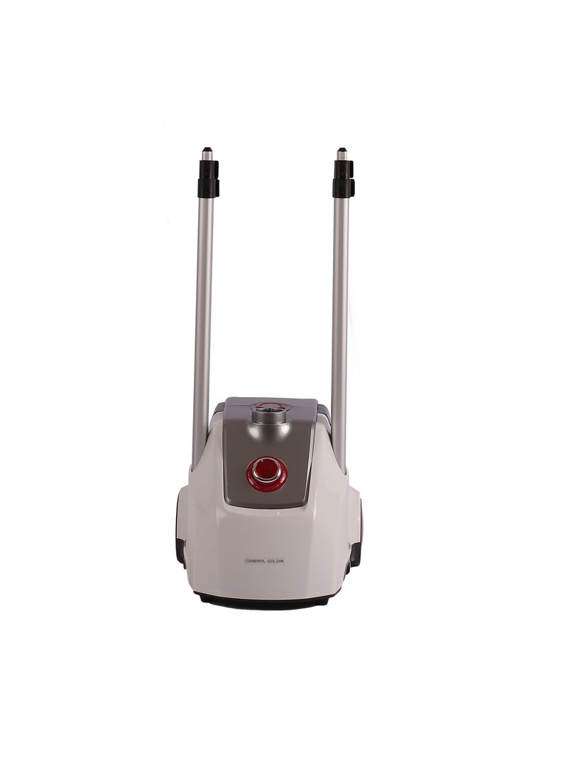 Starway 2.5 Lt Garment Ironing Steamer, 2000 W, Adjustable Stand , Suit Hanger, Silver - Image 5