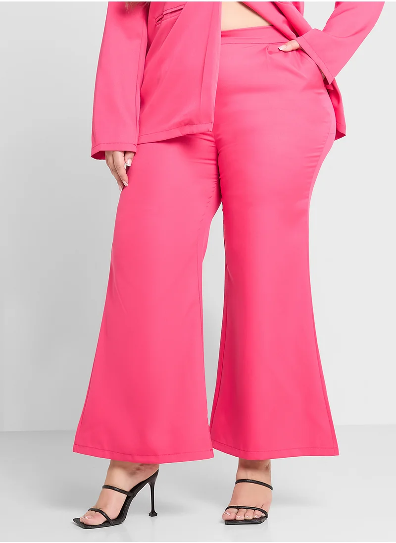 جينجر بلس Tailored Blazer & Pants Coord Set