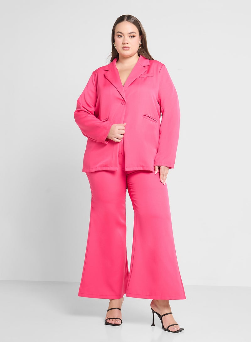 جينجر بلس طقم بليزر وبنطلون بتصميم أنيق - Image 1