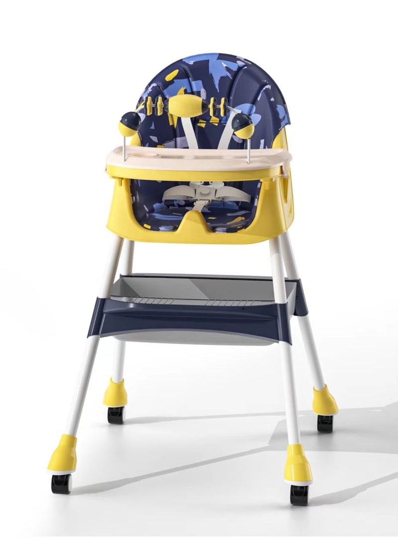 Multi-Functional Table Fit Removable Tray Baby Feeding High Chair Also pending Toys