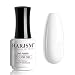 RARJSM Gel Nail Polish 15ML Pure White Gel Polish UV LED Nail Gel Varnish Soak Off Gel Polish Nail Art Manicure Salon DIY at Home 05 floz - Image 2