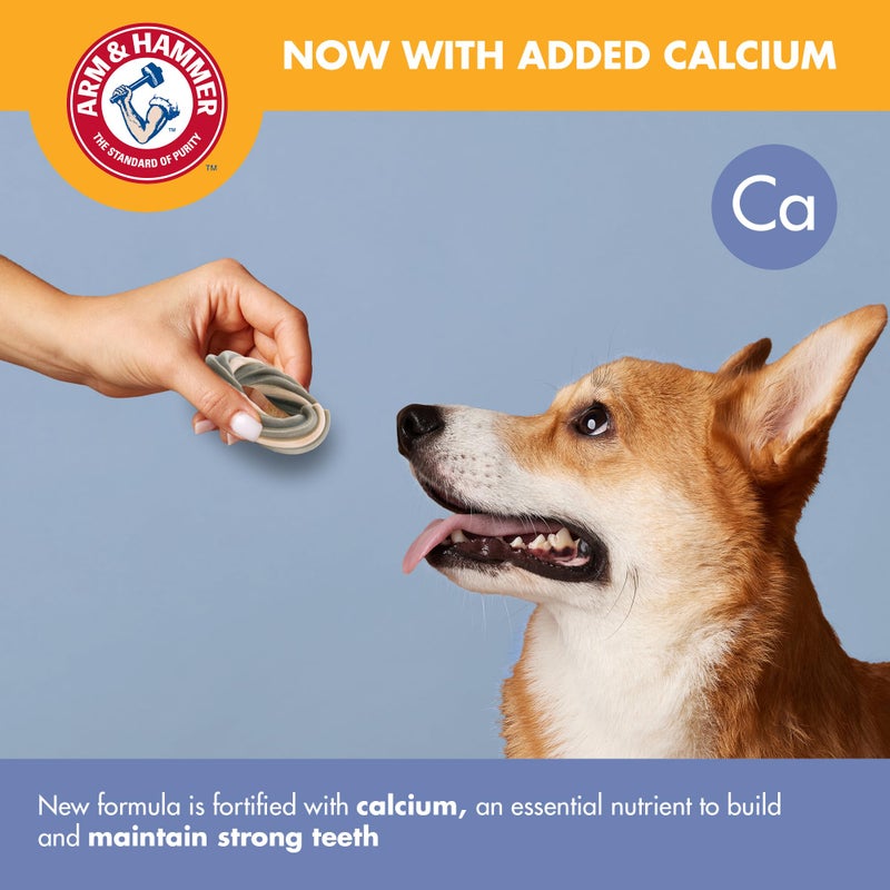 Arm & Hammer for Pets Ringers Dental Treats for Dogs | Dental Chews Fight Bad Dog Breath, Plaque & Tartar Without Brushing | Fresh Mint Flavor, 5 Count - Image 5